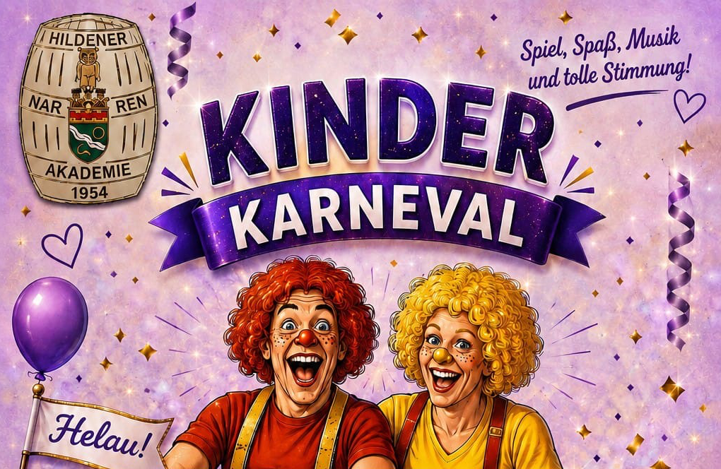 Kinderkarneval - Hildener Narrenakademie